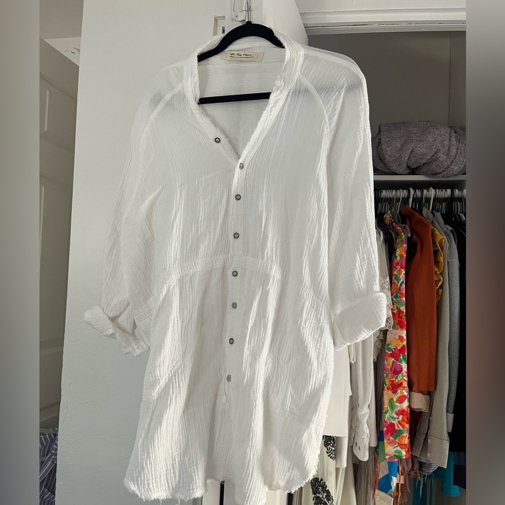 Free people button down